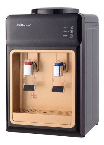 Dispensador Agua Friocalor Ventilador Eléctrico Negro-gold Dispensador Agua Friocalor Ventilador Eléctrico Negro-gold