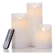 Glowiu Velas Led Parpadeantes Sin Llama En Movimiento, Juego