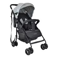 Coche Para Bebe Happy Baby Verso Color Gris