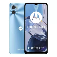 Celular Motorola E22 64gb 4gb Ram 4g Lte Dual Sim Azul Telefono Barato Nuevo Y Selladoo