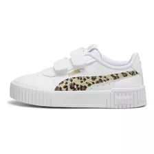 Zapatilla Puma Carina 2.0 Animal Update Ps Blanco Niña