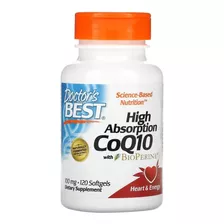 Coq10 Doctor's Best 120cap. - Unidad a $990