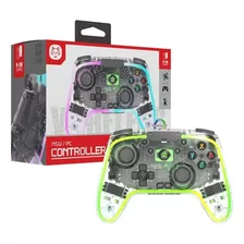 Control Compatible Switch Inalámbrico Transparente Joystick