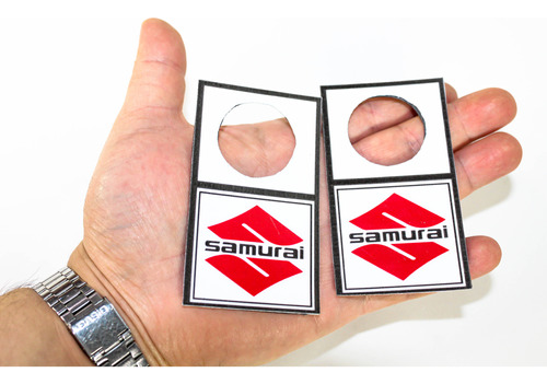 Suzuki Samurai Embellecedores Chapa Puertas Exteriores Kit 2 Foto 7