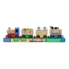 Juguete Infantil Tren De La Granja De Madera