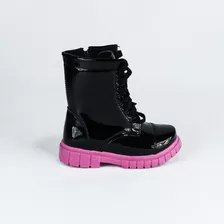 Coturno Infantil Feminino Worldcolors Music Preto/pink 37896