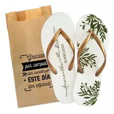 Sandalias Personalizadas Para Boda Xv Años Bautizo 30 Pares