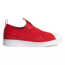 Tênis Feminino adidas Superstar Slip-on Cor Vermelho - Adulto 38 Br