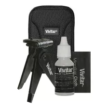 Kit Para Fotografía Vivitar Estuche + Trípode + Limpieza -