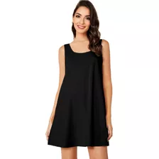 Vestido Feminino Regata Básiquinho Casual Curto Tribo Livre