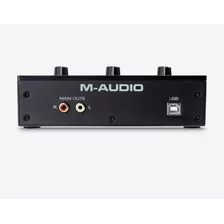 Interfaz M-audio M-track Solo De Dos Canales