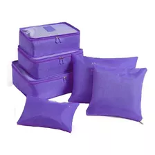 Set Organizador De Valija Para Viajes Impermeable X 6 Piezas