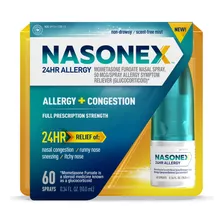 Nasonex Aerosol Nasal Para Alergias Las 24 Horas 60 Spray