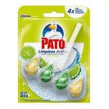 Limpiador De Baños Pato Limpieza Activa Lima Fresca 38.6g