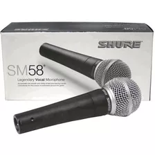 Microfono Shure Sm58 Alambrico Karaoke Charlas Convenciones