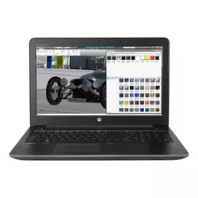 Laptop Hp Zbook Ci7-7820hq 32gb 512gb Ssd Tv 4gb 15.6 Tfve