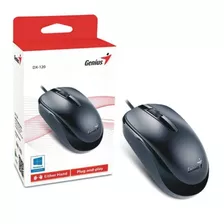 Mouse Optico Usb Genius Dx-120 Negro