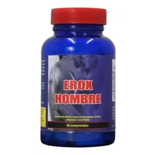 Potenciador Vigorizante Masculino Natural Erox Hombre X 60