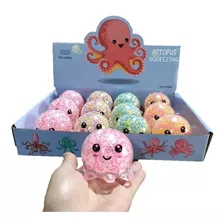 Pulpo Con Bolitas Con Luz Squishy Amansaloco Antiestres