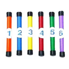 Sticks X 6 Unid Colores Aqua Club Pileta Caffaro 8924