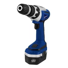 Taladro Atornillador Inalámbrico 3/8 18v Tc4114 Toolcraft Color Azul