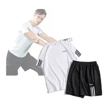 Ropa Deportiva Para Hombre Gym Correr Dos Piezas Conjunto