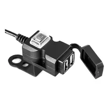 Adaptador Tomada Usb Duplo Triumph Tiger 1200 E Bmw Gs 1200