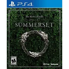 The Elder Scrolls Online Summerset Ps4