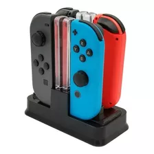 Estación De Carga 4en1 Nintendo Switch Joy-con Carga Rápida 