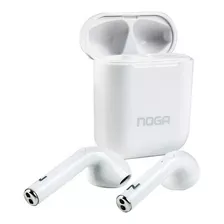 Auriculares In-ear Inalámbricos Noga Twins Ng - Btwins5 Blanco Con Luz 