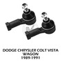 Balata Trasera Dodge Colt Vista 4wd 92-94