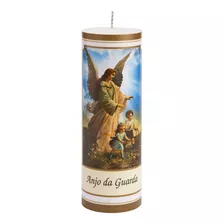 Vela Votiva 260g Anjo Da Guarda - 08 Unidades