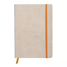 Rhodiarama Dot 5,8 X 8,3 Pulgadas Beige Notebook.