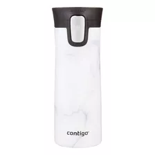 Taza P/ Viaje Contigo De Acero Inoxidable, Cap 414 Ml Blanco