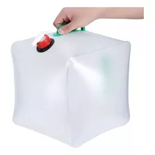 Contenedor Bolsa De Agua Plegable Dispensador Portatil 20 L