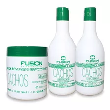 Kit Manutenção Dos Cachos 500ml Fusion Cosméticos 