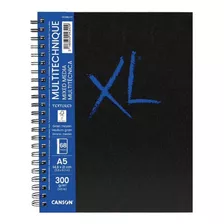 Cuaderno Multimedia Canson Xl Book Mix, 300 G/m2, Tamaño A5, 34 Hojas