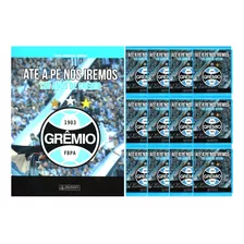 Kit 1 Álbum Grêmio 120 Anos + 100 Figurinhas (20 Envelopes)