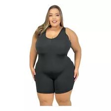 Macaquinho Plus Size Para Hidroginástica Natação E Academia