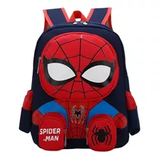 Mochila Escolar Spiderman Para Niños