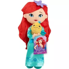 Disney Princess Lil' Friends Ariel & Flounder 14-inch Plush 