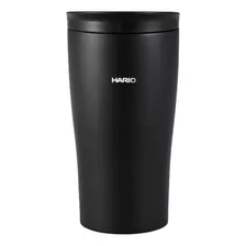 Taza Termica Hario Frio Calor Frio Antiderrame 300 Ml Vaso Color Negro