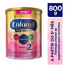 Fórmula Infantil Em Pó Enfamil Premium 2 De 6a12 Meses 800g