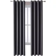 Cortinas Blackout Recamaras Economicas Largas 275x241cm,2pzs