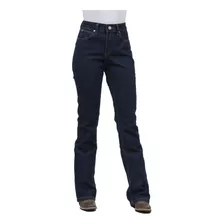 Calça Jeans Feminina Boot Cut Azul Escuro Wrangler 32298