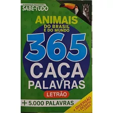 Revista L Caça Palavras Letrão 365 Palavras. 