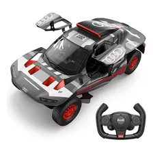 Coche Rc Audi Rs Q E-tron Dakar Champion Racing, Modelo 1:14