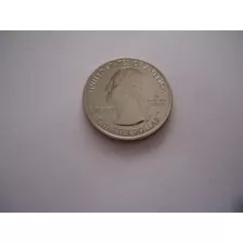 Moeda 25 Cents Quarter Dolar 2017 P Usa Estados Columbia