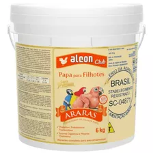 Ração Alcon Club Papa P/ Filhotes Araras Super Premium 6 Kg