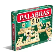 Juego De Mesa Tipo Scrabble Palabras 3d Nuevo Español